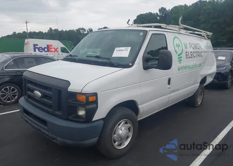 2014 Ford E-250 Commercial z USA, uszkodzony, nr VIN 1FTNE2EWXEDA84022